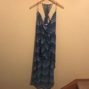 Candies multicolor maxi romper hi-low